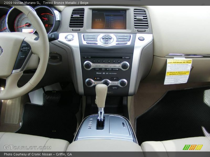 Tinted Bronze Metallic / Beige 2009 Nissan Murano SL