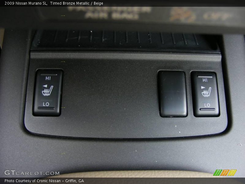 Tinted Bronze Metallic / Beige 2009 Nissan Murano SL