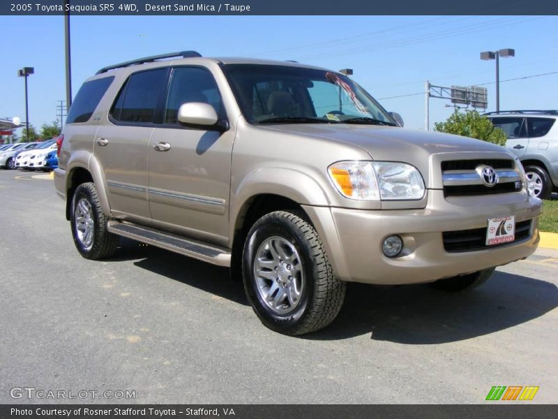 Desert Sand Mica / Taupe 2005 Toyota Sequoia SR5 4WD