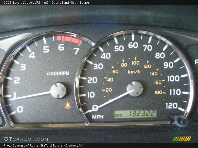 Desert Sand Mica / Taupe 2005 Toyota Sequoia SR5 4WD