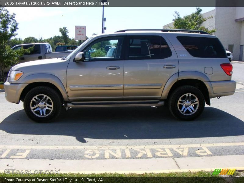 Desert Sand Mica / Taupe 2005 Toyota Sequoia SR5 4WD