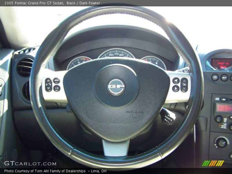 Black / Dark Pewter 2005 Pontiac Grand Prix GT Sedan