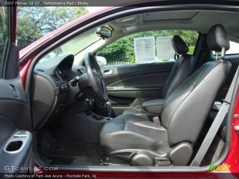Performance Red / Ebony 2007 Pontiac G5 GT