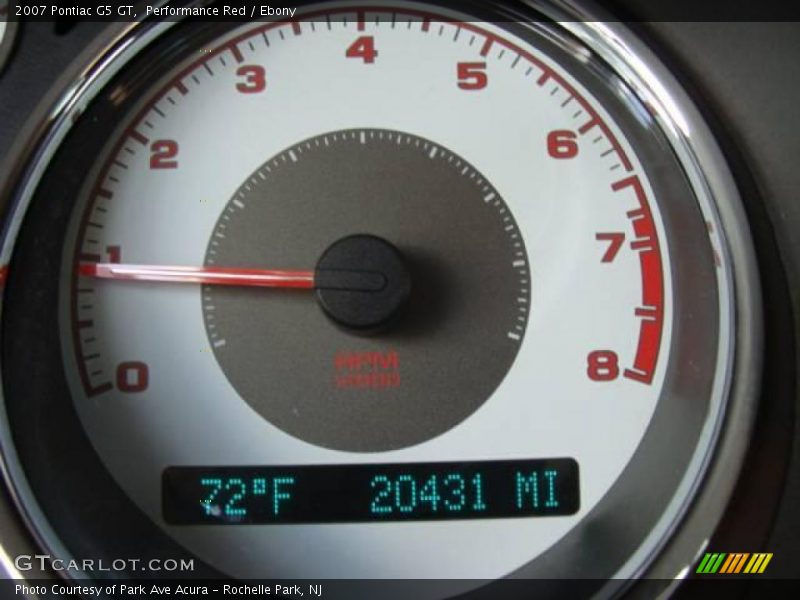 Performance Red / Ebony 2007 Pontiac G5 GT