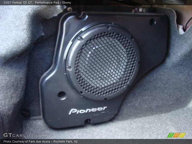 Performance Red / Ebony 2007 Pontiac G5 GT