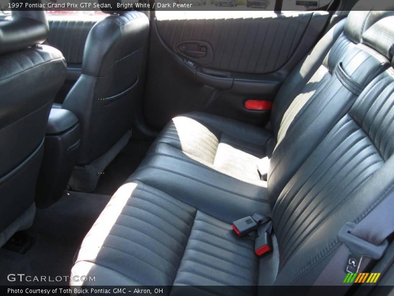 Bright White / Dark Pewter 1997 Pontiac Grand Prix GTP Sedan