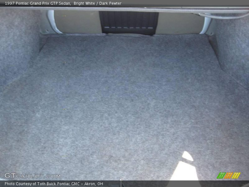 Bright White / Dark Pewter 1997 Pontiac Grand Prix GTP Sedan