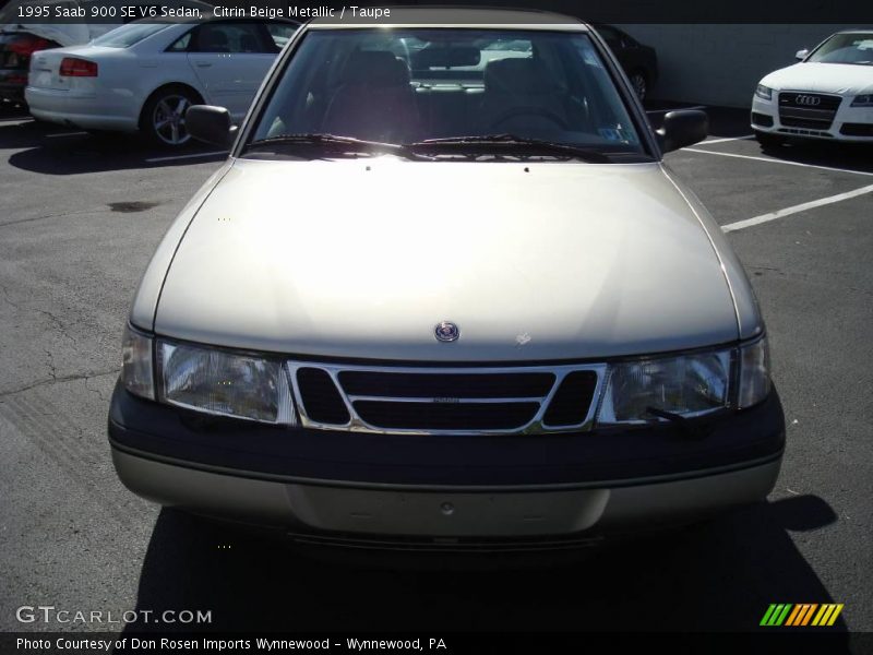 Citrin Beige Metallic / Taupe 1995 Saab 900 SE V6 Sedan