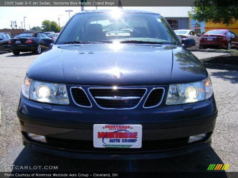 Nocturne Blue Metallic / Sand Beige 2005 Saab 9-5 Arc Sedan