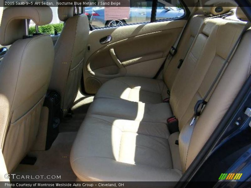 Nocturne Blue Metallic / Sand Beige 2005 Saab 9-5 Arc Sedan