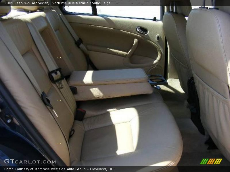 Nocturne Blue Metallic / Sand Beige 2005 Saab 9-5 Arc Sedan