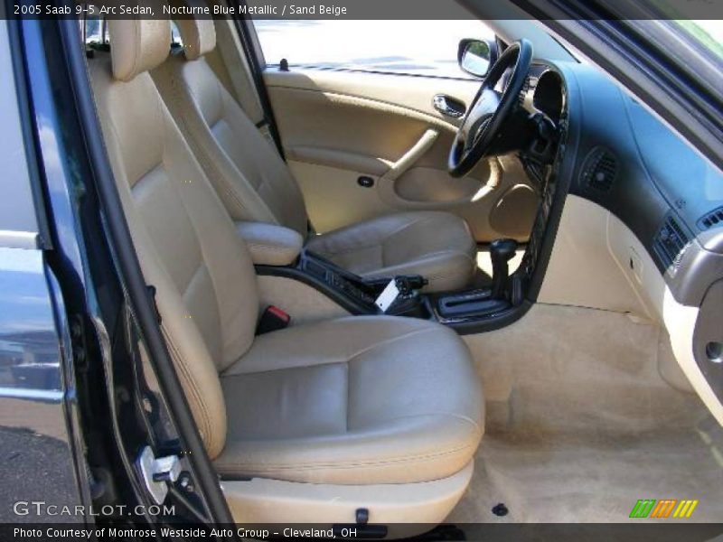 Nocturne Blue Metallic / Sand Beige 2005 Saab 9-5 Arc Sedan