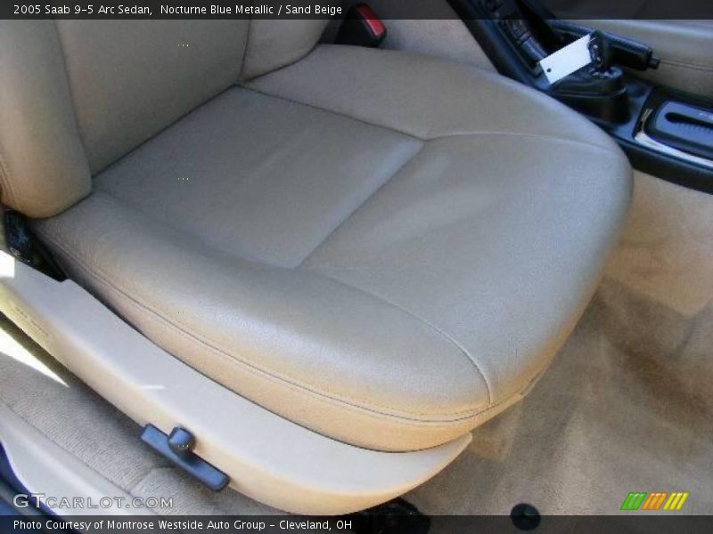 Nocturne Blue Metallic / Sand Beige 2005 Saab 9-5 Arc Sedan