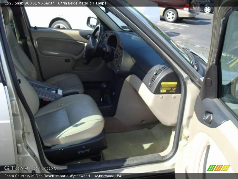Citrin Beige Metallic / Taupe 1995 Saab 900 SE V6 Sedan