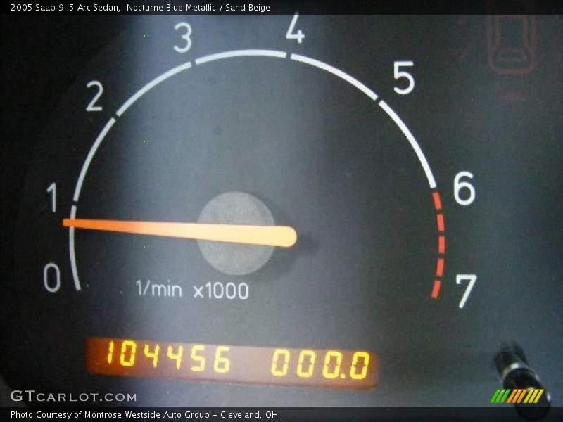 Nocturne Blue Metallic / Sand Beige 2005 Saab 9-5 Arc Sedan