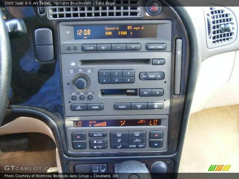 Nocturne Blue Metallic / Sand Beige 2005 Saab 9-5 Arc Sedan