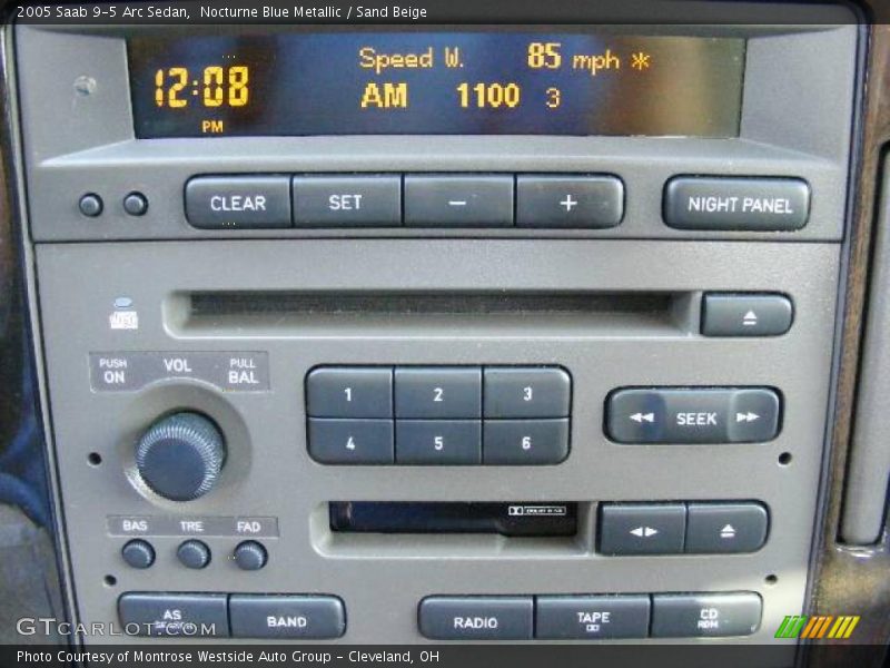 Nocturne Blue Metallic / Sand Beige 2005 Saab 9-5 Arc Sedan