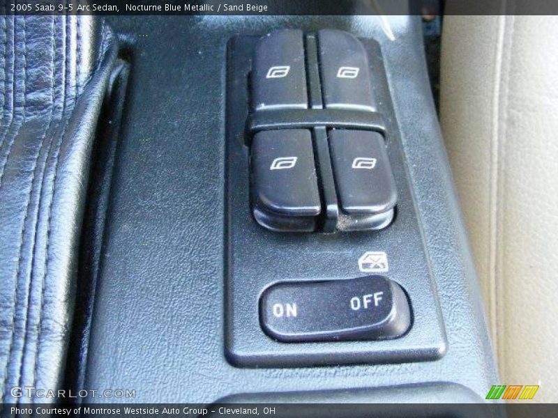 Nocturne Blue Metallic / Sand Beige 2005 Saab 9-5 Arc Sedan