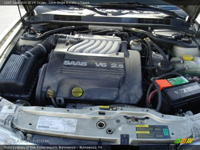 Citrin Beige Metallic / Taupe 1995 Saab 900 SE V6 Sedan
