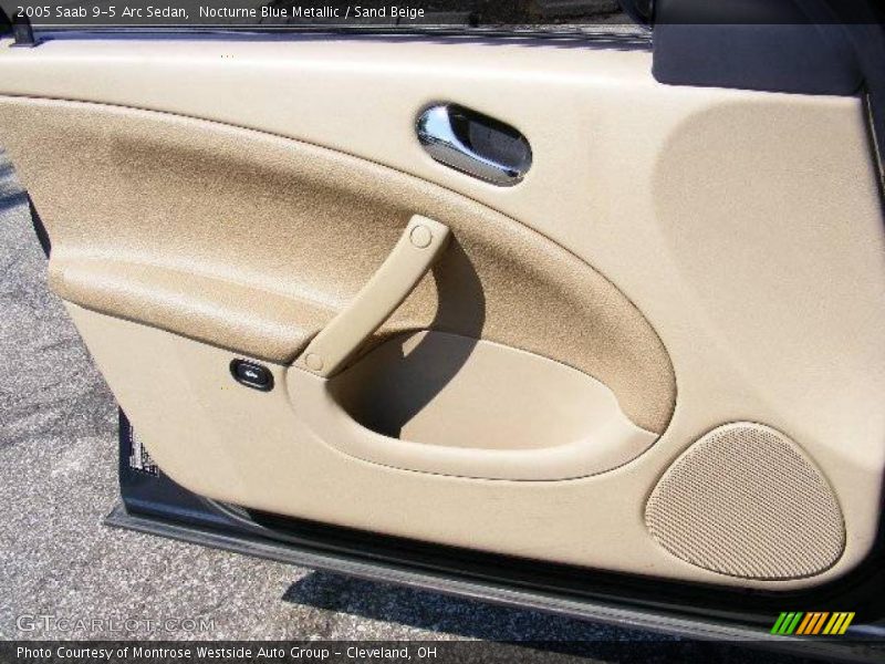 Nocturne Blue Metallic / Sand Beige 2005 Saab 9-5 Arc Sedan