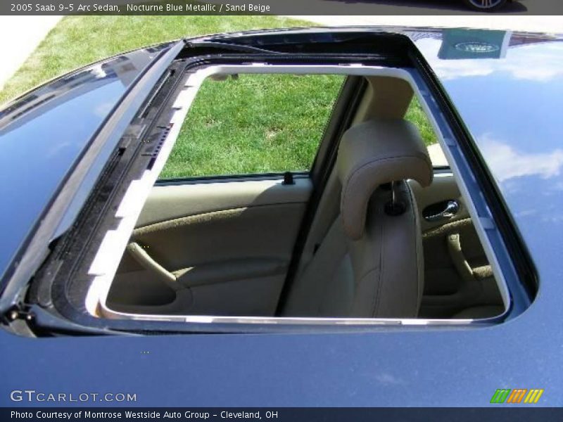 Nocturne Blue Metallic / Sand Beige 2005 Saab 9-5 Arc Sedan