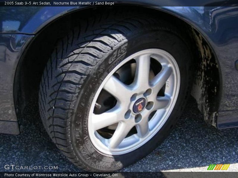 Nocturne Blue Metallic / Sand Beige 2005 Saab 9-5 Arc Sedan