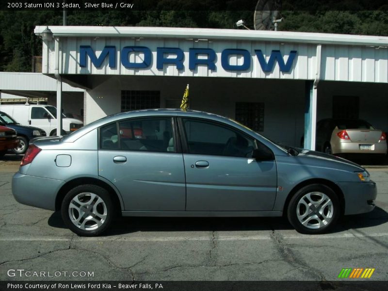 Silver Blue / Gray 2003 Saturn ION 3 Sedan