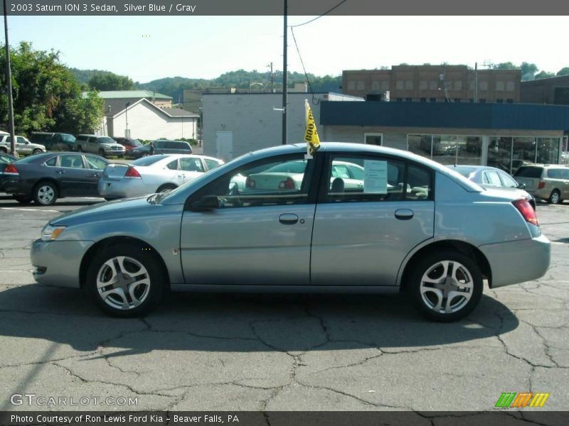 Silver Blue / Gray 2003 Saturn ION 3 Sedan