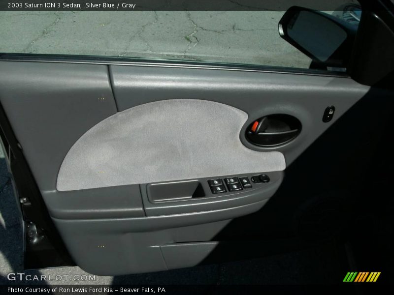 Silver Blue / Gray 2003 Saturn ION 3 Sedan