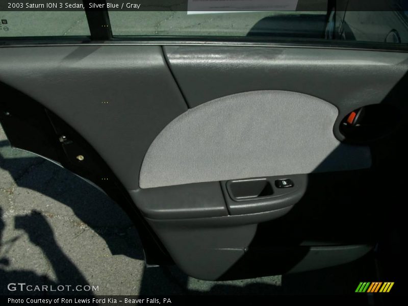 Silver Blue / Gray 2003 Saturn ION 3 Sedan