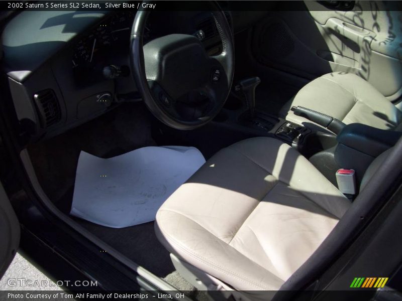 Silver Blue / Gray 2002 Saturn S Series SL2 Sedan