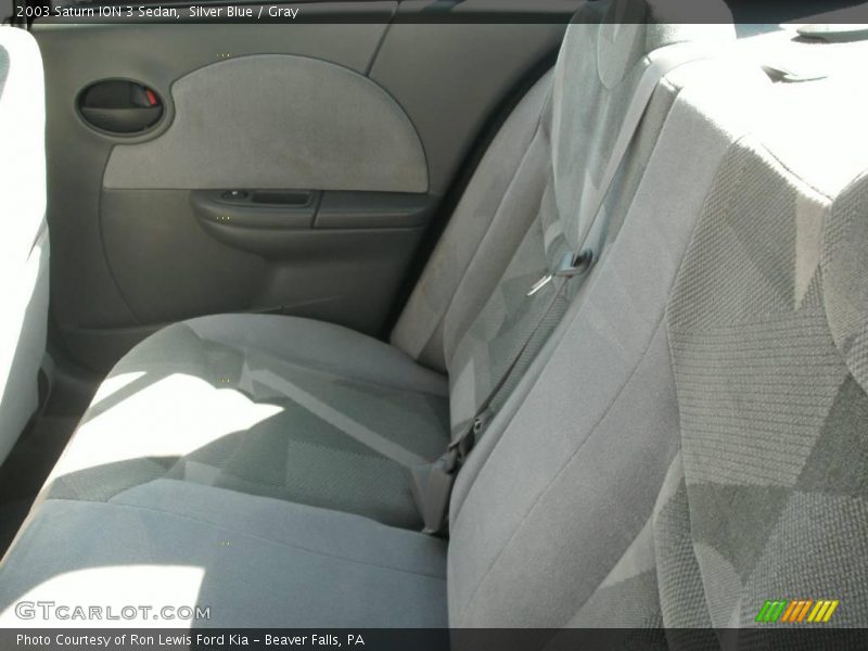 Silver Blue / Gray 2003 Saturn ION 3 Sedan