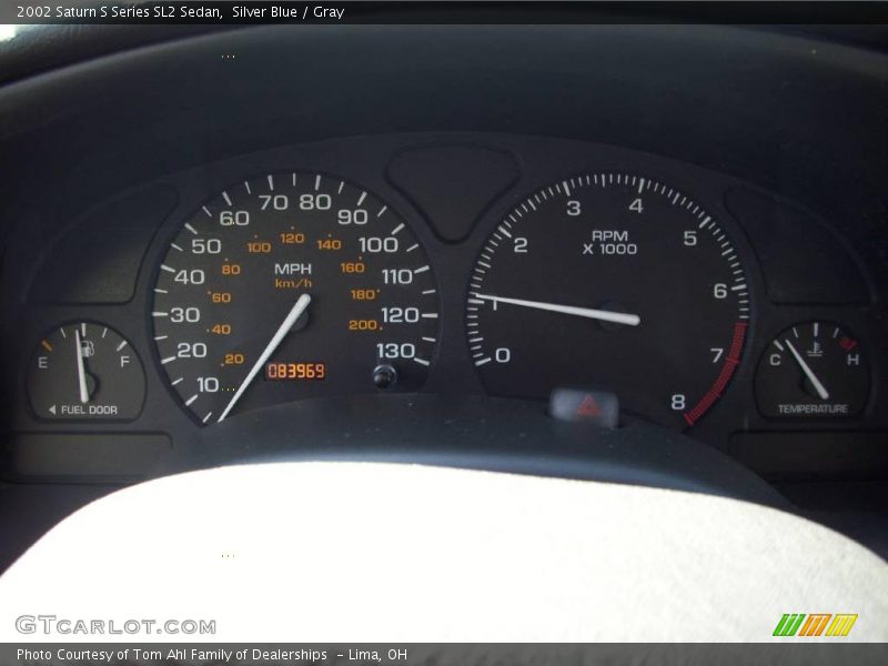 Silver Blue / Gray 2002 Saturn S Series SL2 Sedan