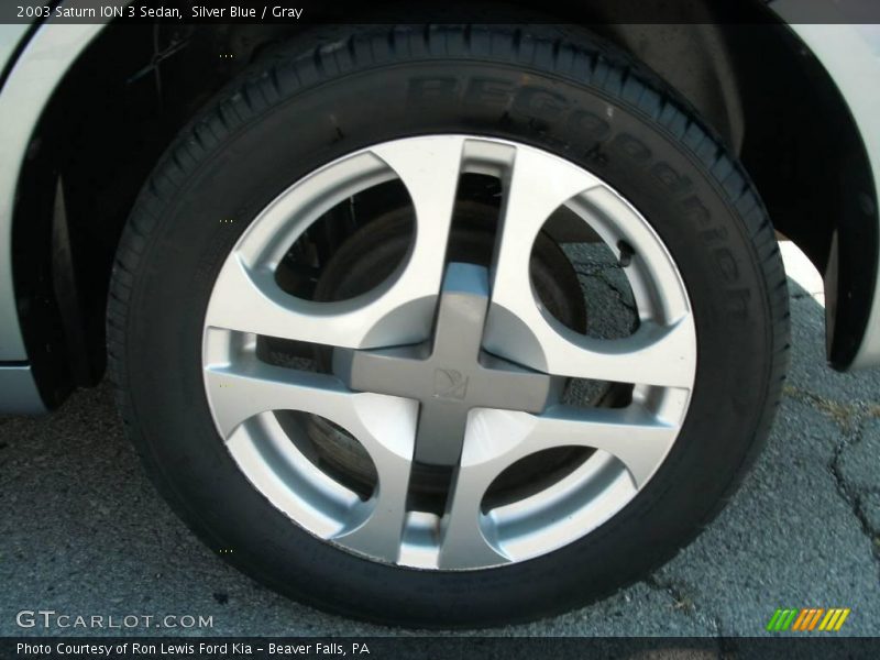 Silver Blue / Gray 2003 Saturn ION 3 Sedan