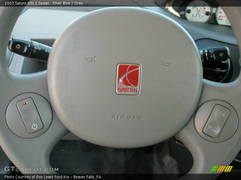 Silver Blue / Gray 2003 Saturn ION 3 Sedan