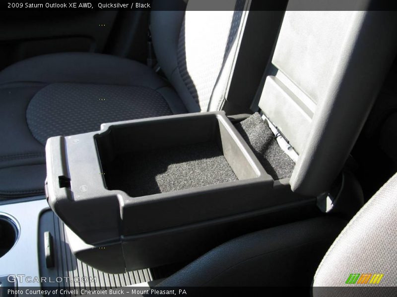 Quicksilver / Black 2009 Saturn Outlook XE AWD