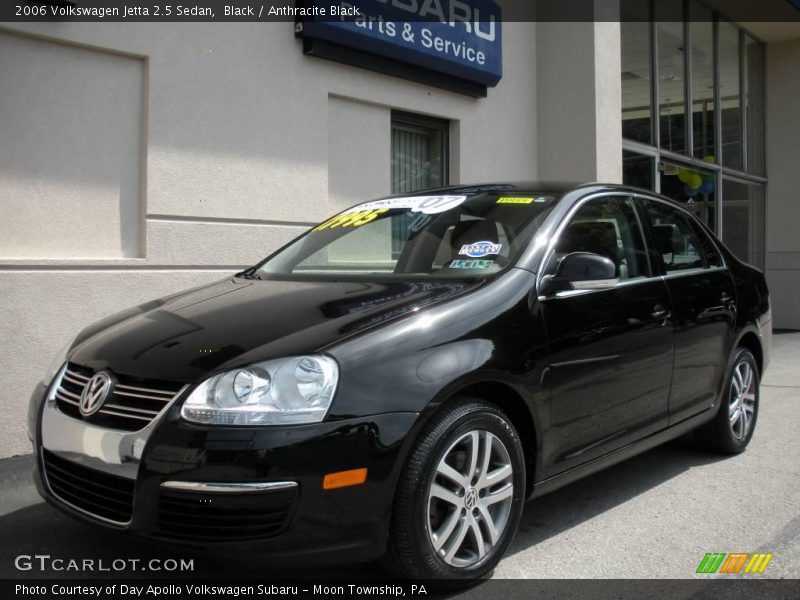 Black / Anthracite Black 2006 Volkswagen Jetta 2.5 Sedan