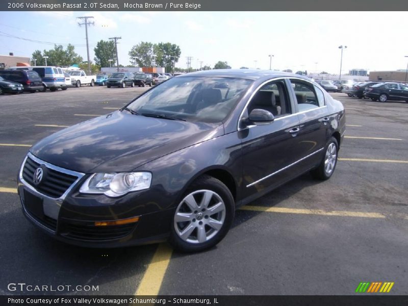 Mocha Brown / Pure Beige 2006 Volkswagen Passat 2.0T Sedan
