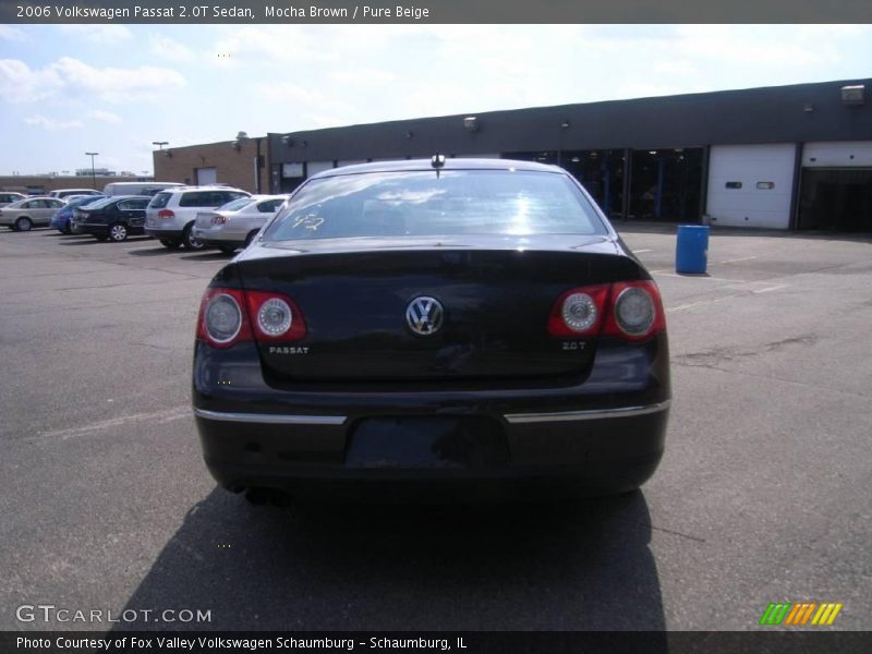 Mocha Brown / Pure Beige 2006 Volkswagen Passat 2.0T Sedan