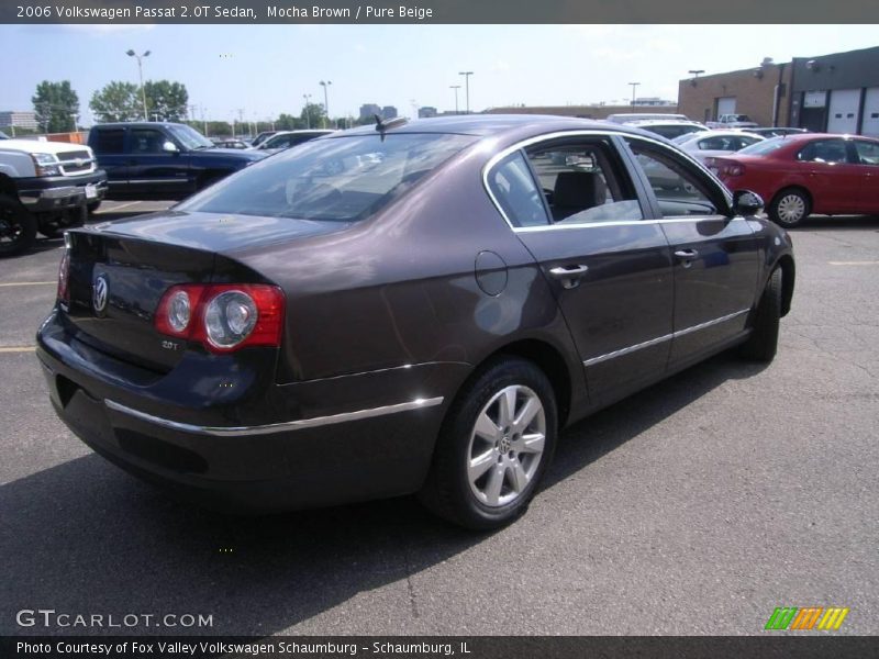 Mocha Brown / Pure Beige 2006 Volkswagen Passat 2.0T Sedan