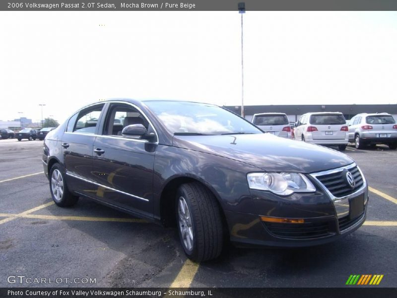 Mocha Brown / Pure Beige 2006 Volkswagen Passat 2.0T Sedan