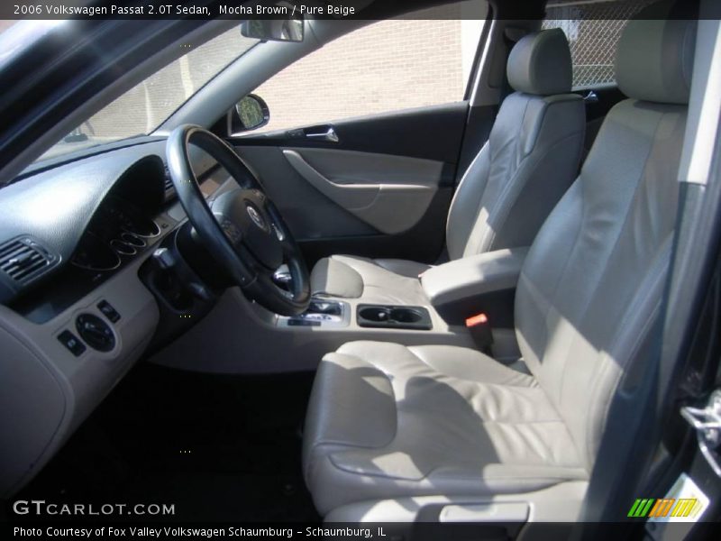 Mocha Brown / Pure Beige 2006 Volkswagen Passat 2.0T Sedan