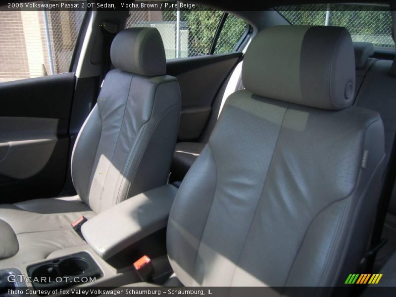 Mocha Brown / Pure Beige 2006 Volkswagen Passat 2.0T Sedan