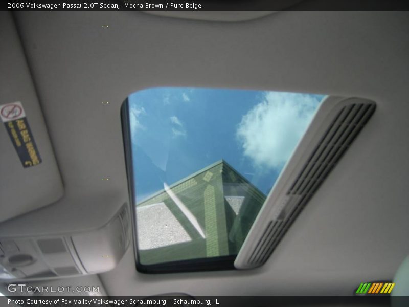 Mocha Brown / Pure Beige 2006 Volkswagen Passat 2.0T Sedan