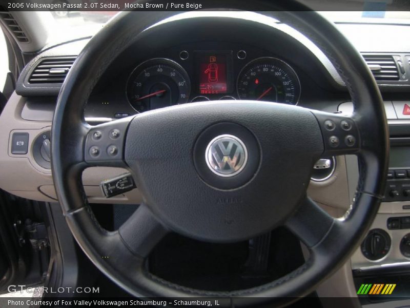 Mocha Brown / Pure Beige 2006 Volkswagen Passat 2.0T Sedan