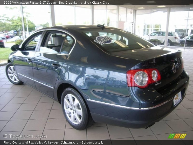 Blue Graphite Metallic / Classic Grey 2006 Volkswagen Passat 2.0T Sedan