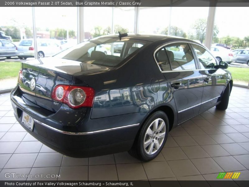 Blue Graphite Metallic / Classic Grey 2006 Volkswagen Passat 2.0T Sedan