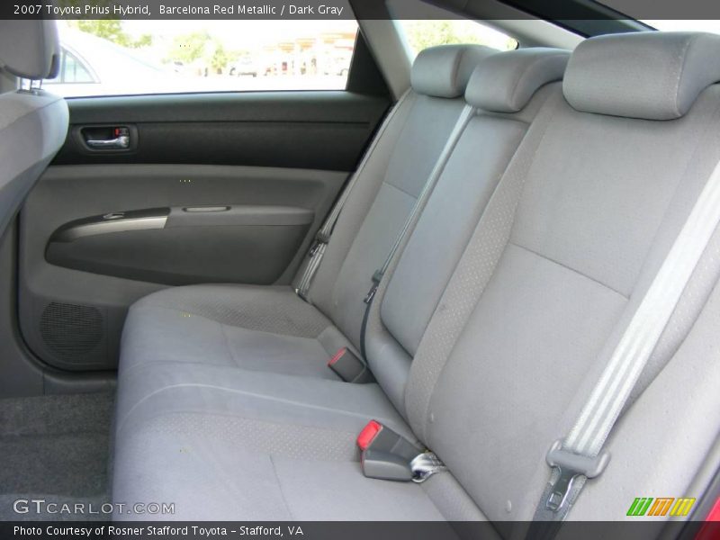 Barcelona Red Metallic / Dark Gray 2007 Toyota Prius Hybrid