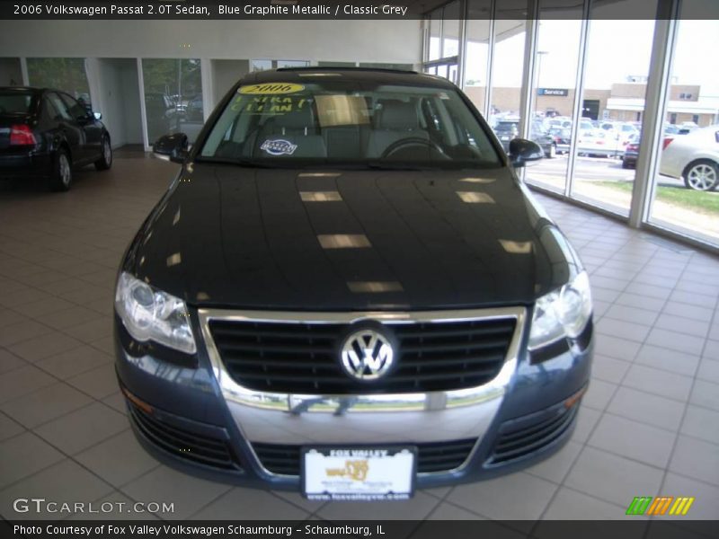 Blue Graphite Metallic / Classic Grey 2006 Volkswagen Passat 2.0T Sedan