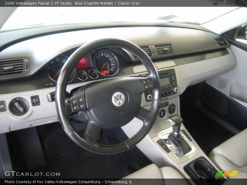 Blue Graphite Metallic / Classic Grey 2006 Volkswagen Passat 2.0T Sedan